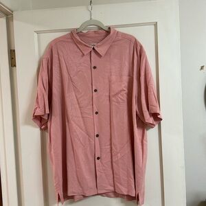 Tommy Bahama Pink Button-Up Shirt
